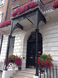 Window boxes, Mayfair, London